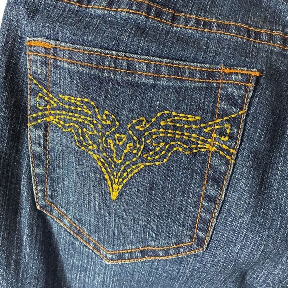 Smooch Jeans Women's Bootcut Blue Jeans Size 3 Stretch Fit - Picture 6 of 11